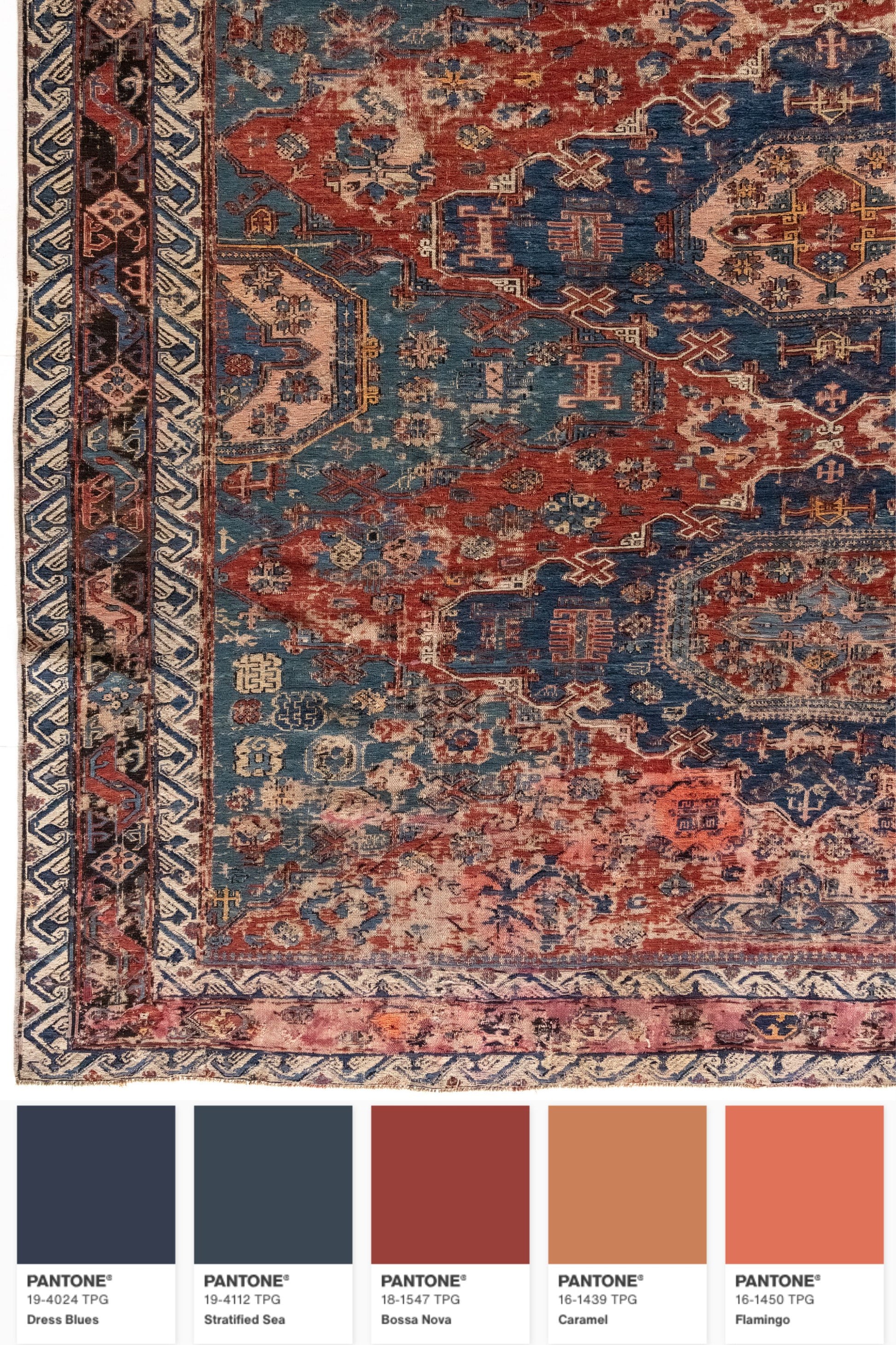 District Loom Vintage Soumak Area Rug Joplin