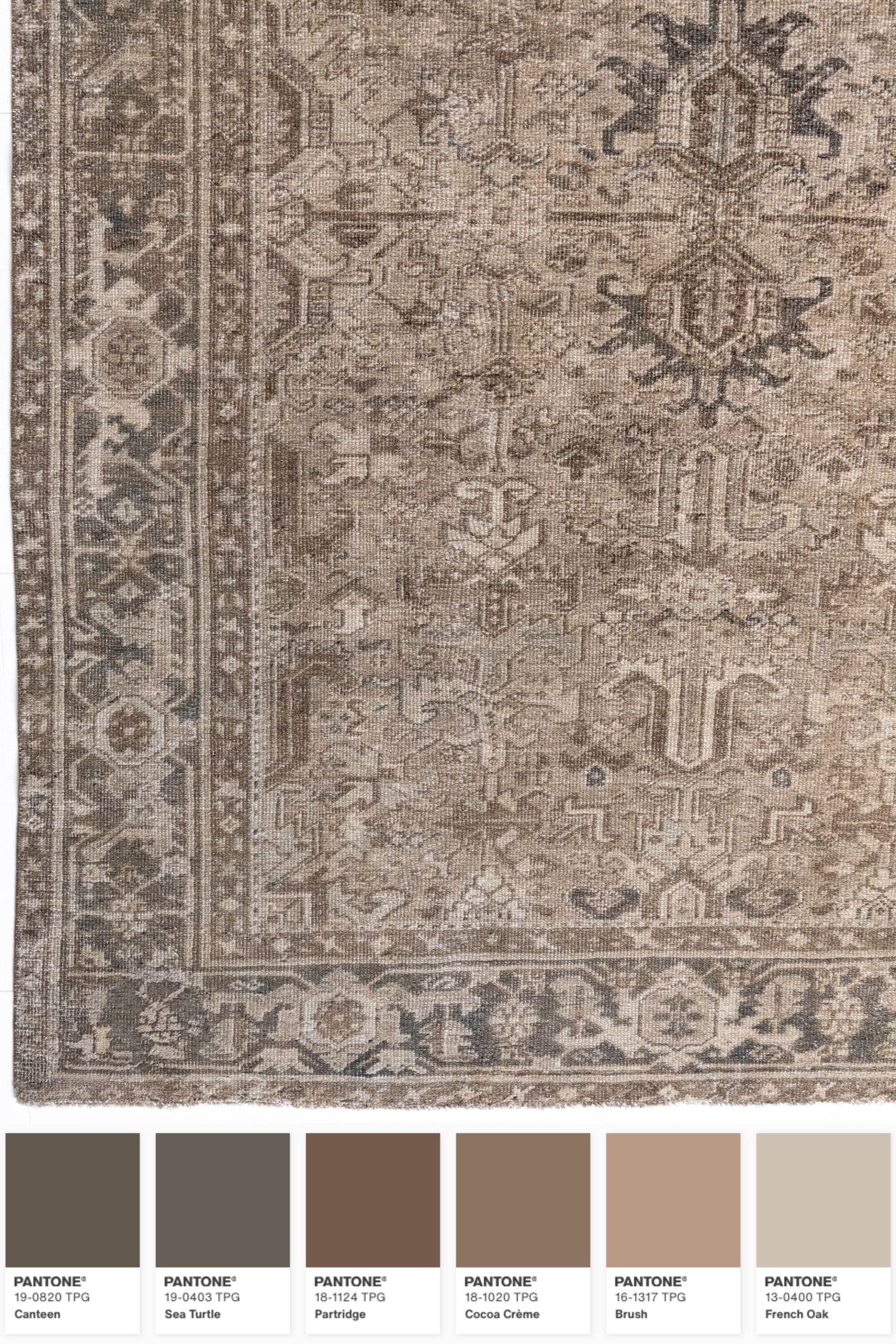 District Loom Vintage Heriz Scatter Rug Cami