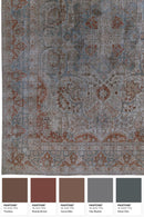 District Loom Vintage Tabriz Area Rug Dawn
