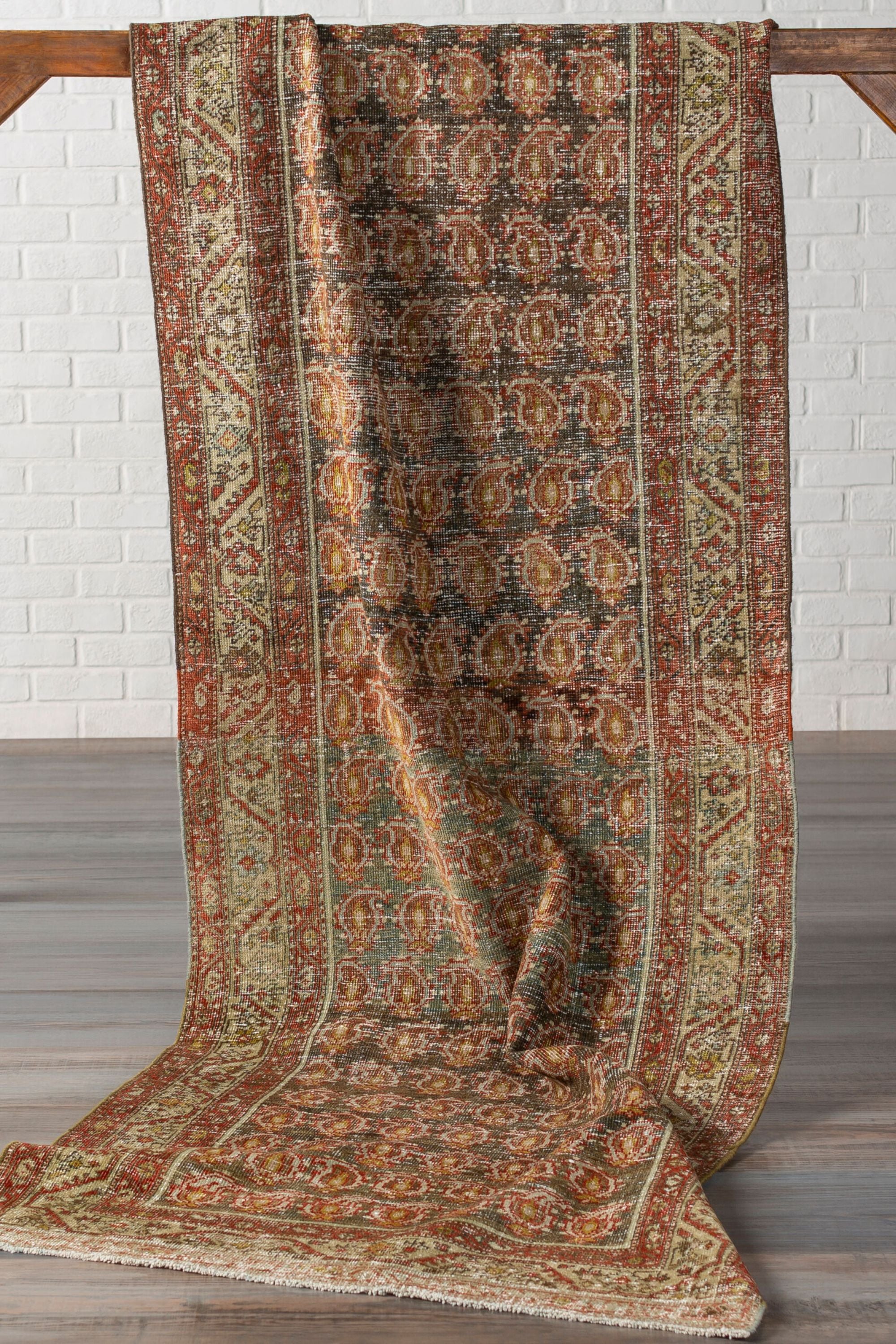District Loom Vintage Turkish Runner Rug Monad
