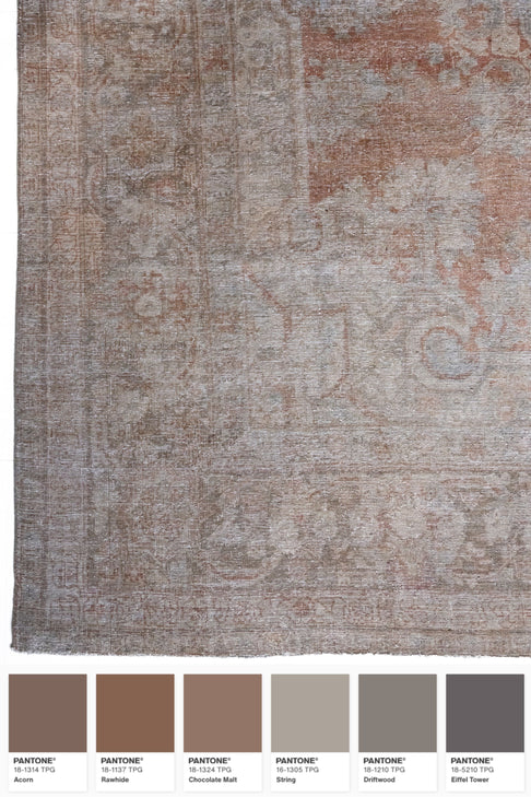 District Loom Vintage Mahal Area Rug Ennis