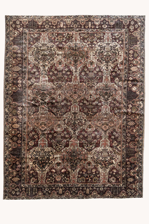 District Loom Antique Bakhtiari  Area Rug Kensington
