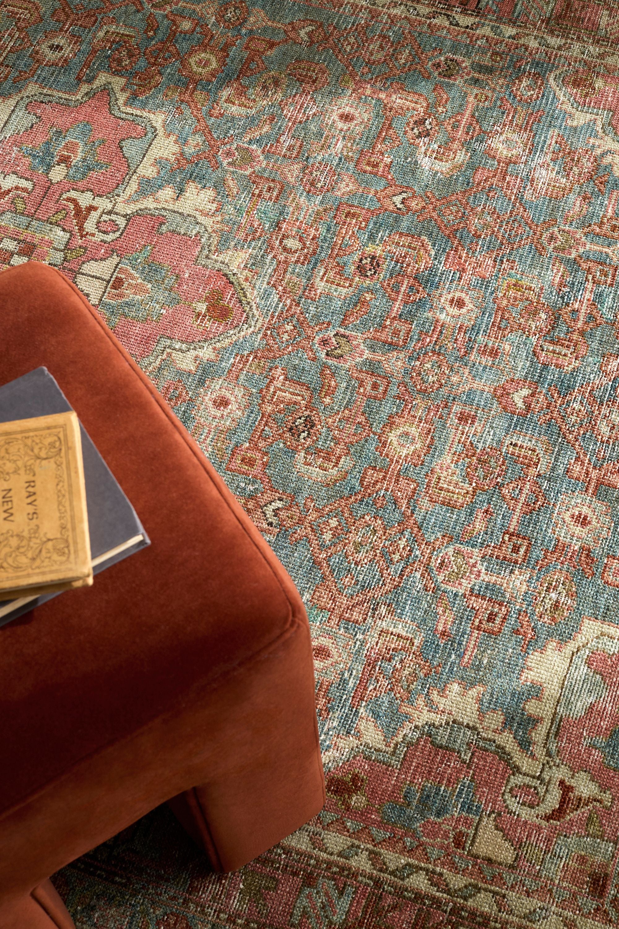 District Loom Vintage Scatter Rug Drina