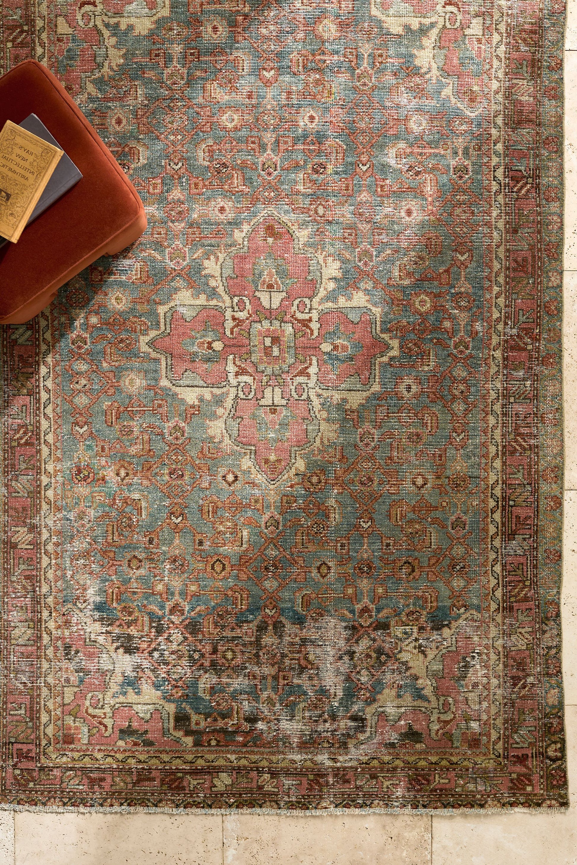 District Loom Vintage Scatter Rug Drina