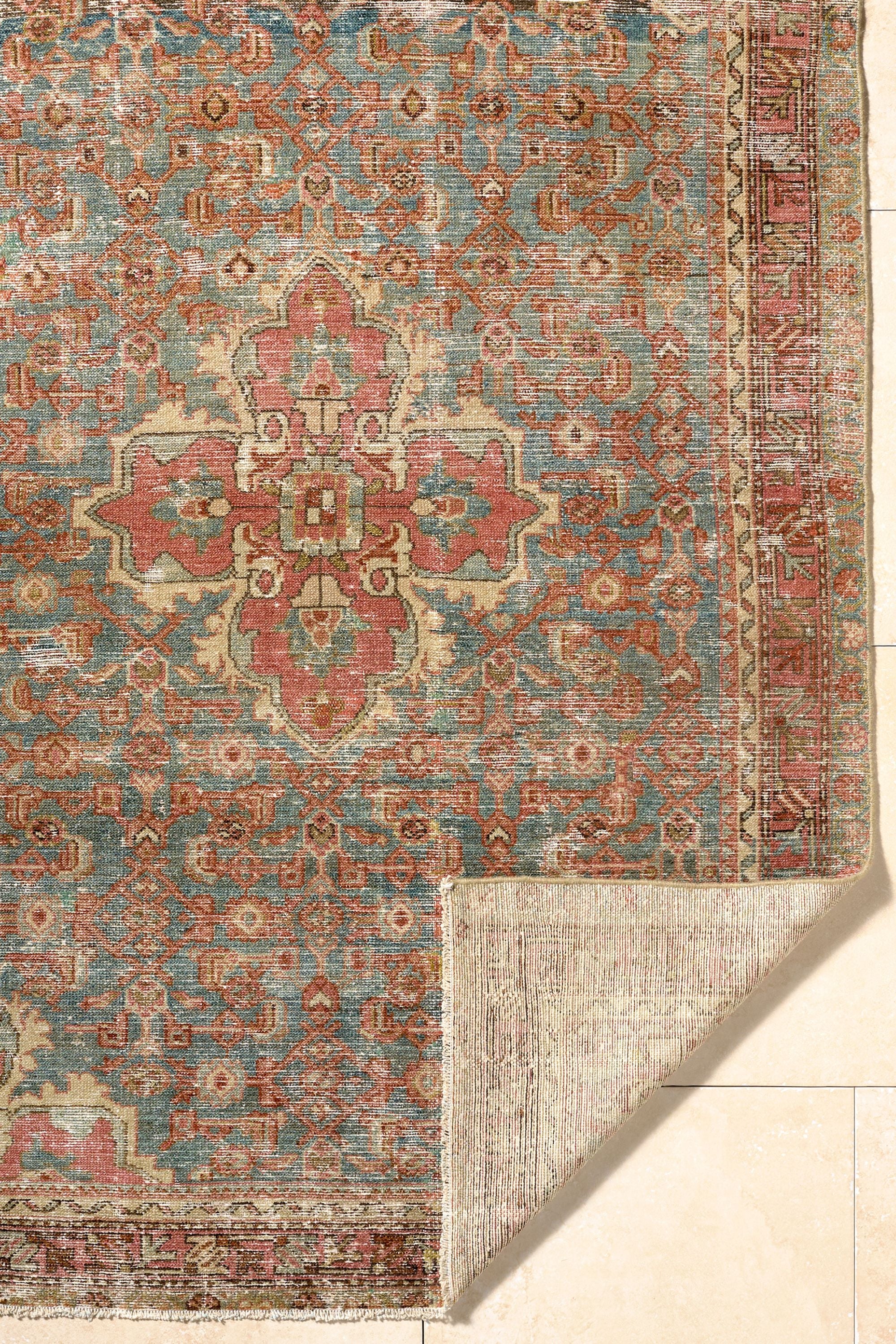 District Loom Vintage Scatter Rug Drina