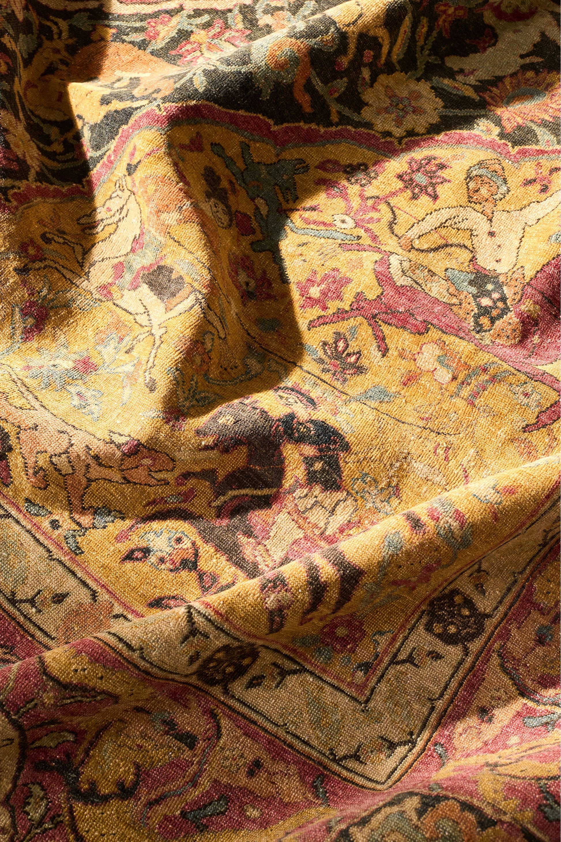 District Loom Reproduction Vintage Area Rug Sahel