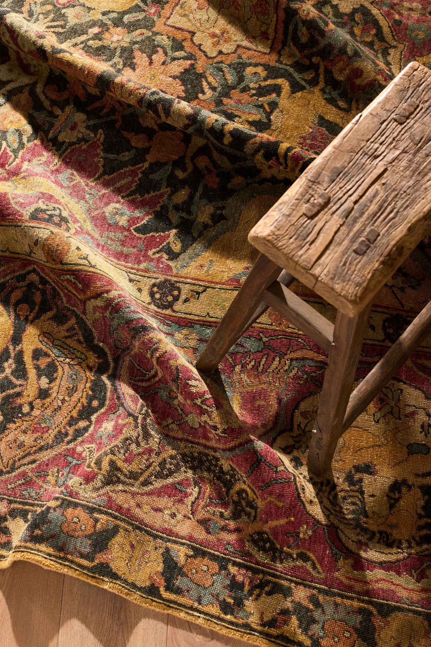 District Loom Reproduction Vintage Area Rug Sahel
