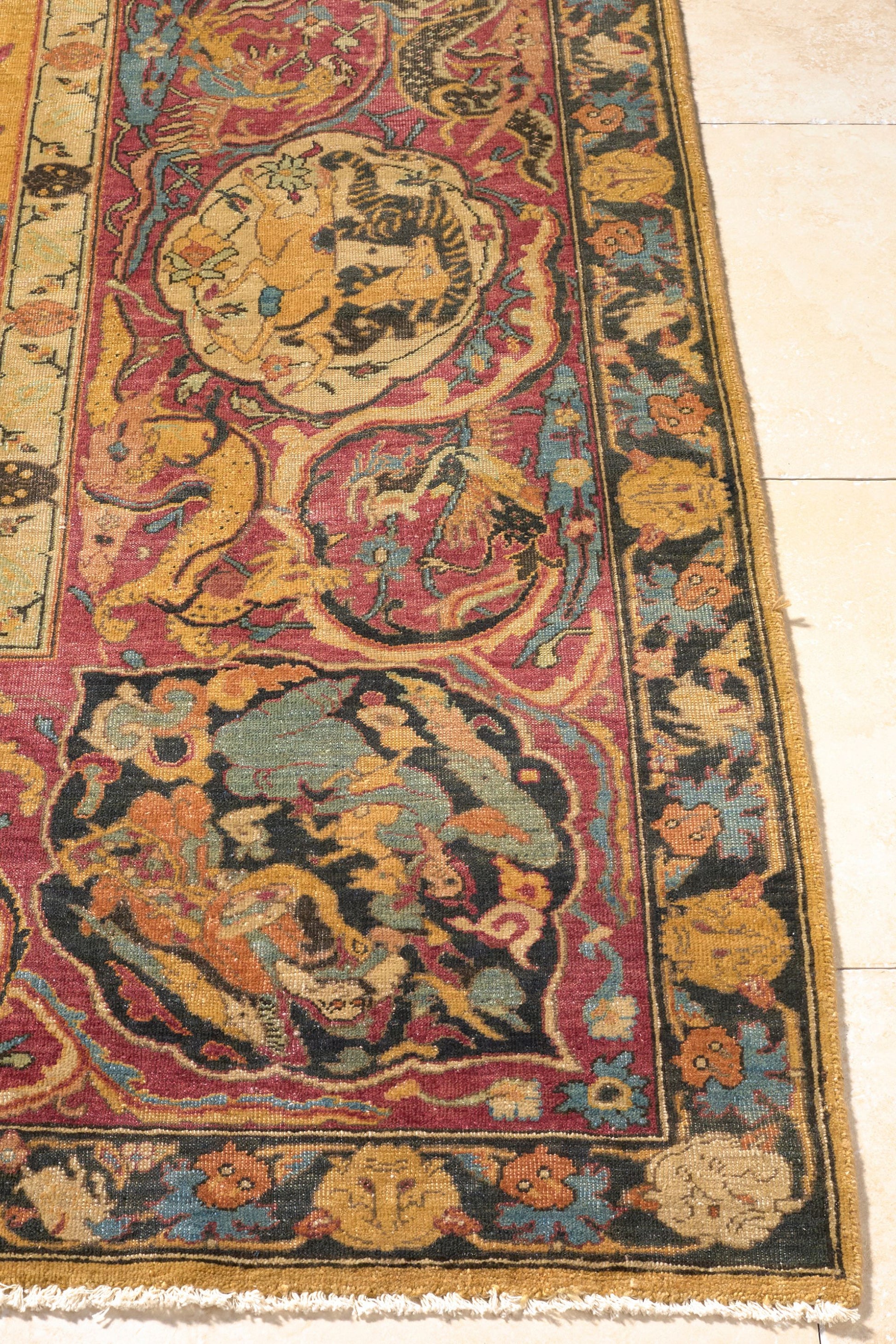 District Loom Reproduction Vintage Area Rug Sahel