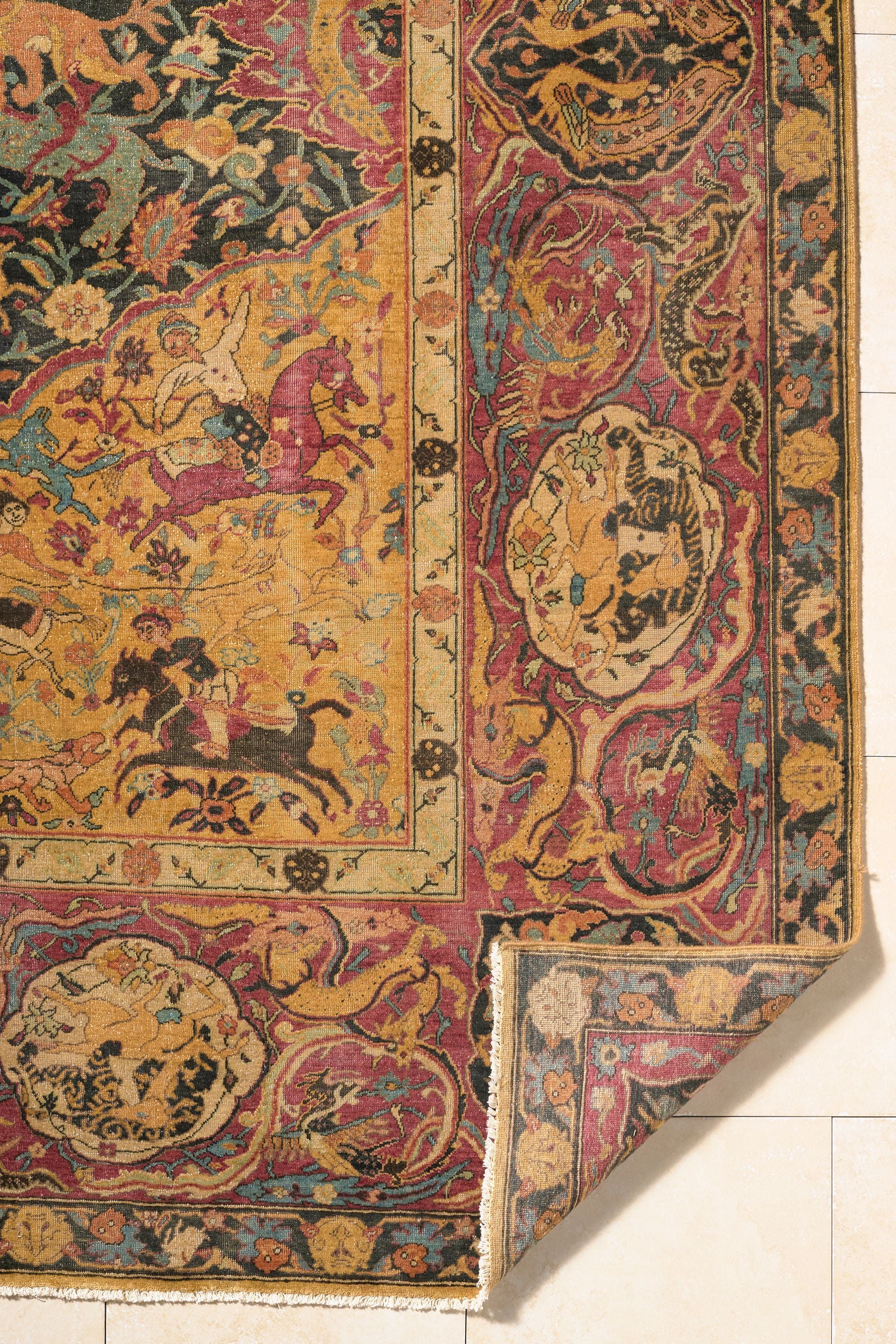 District Loom Reproduction Vintage Area Rug Sahel