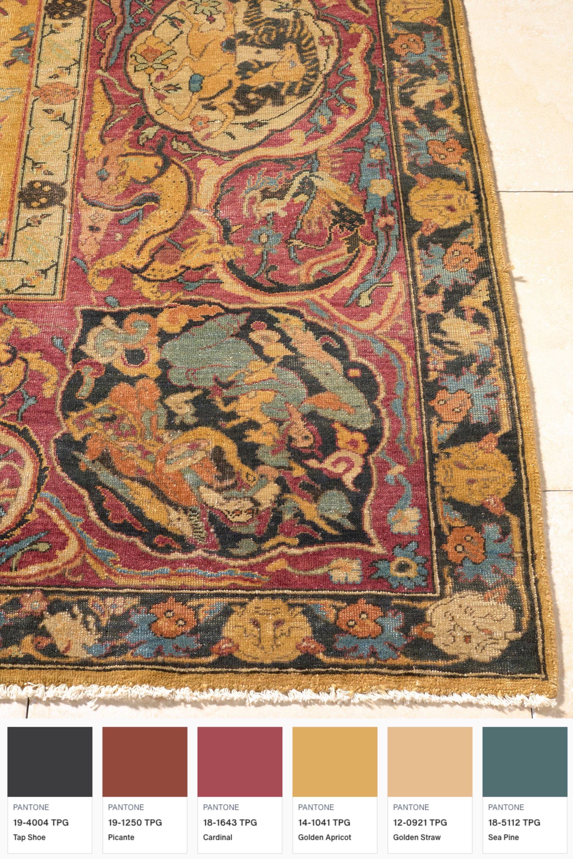 District Loom Reproduction Vintage Area Rug Sahel