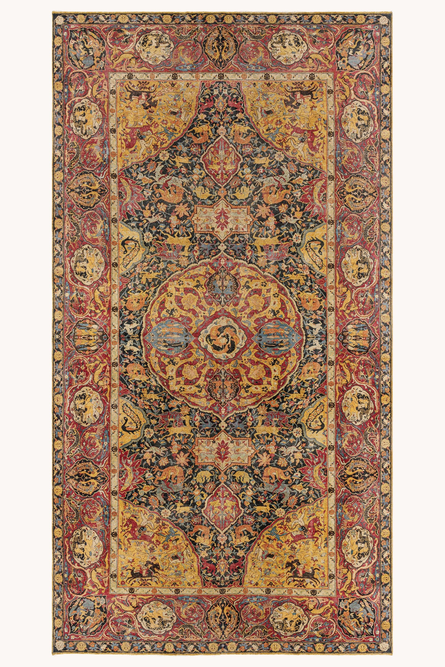 District Loom Reproduction Vintage Area Rug Sahel