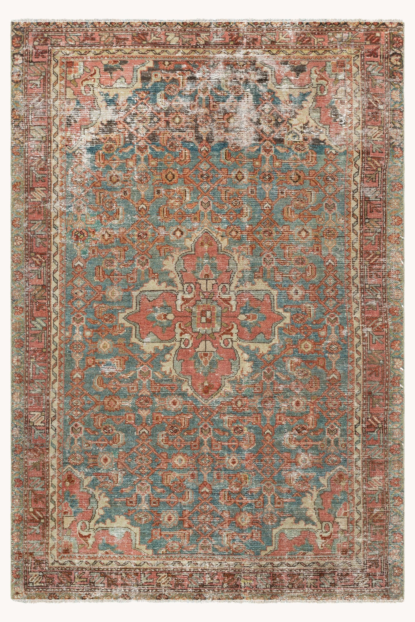 District Loom Vintage Scatter Rug Drina