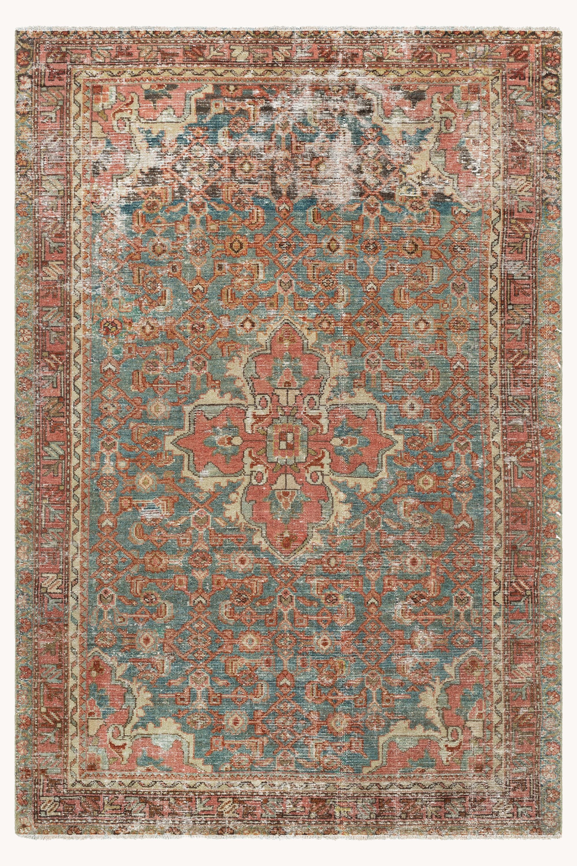 District Loom Vintage Scatter Rug Drina