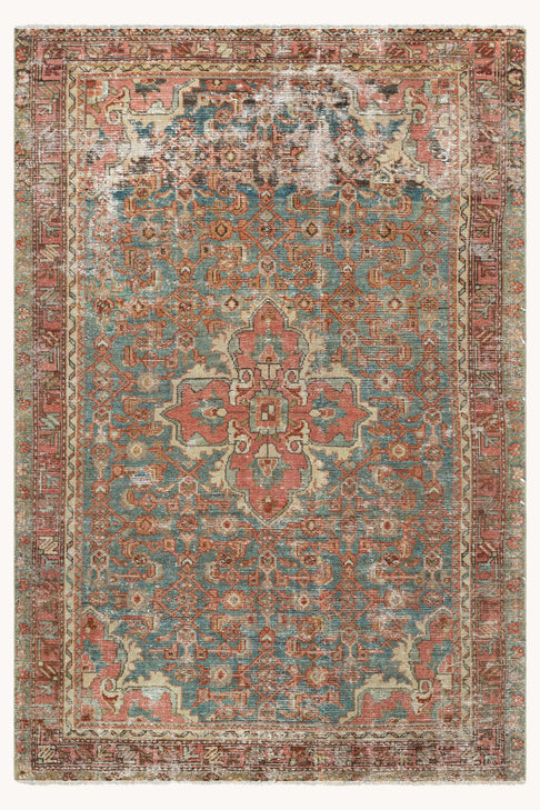 District Loom Vintage Scatter Rug Drina