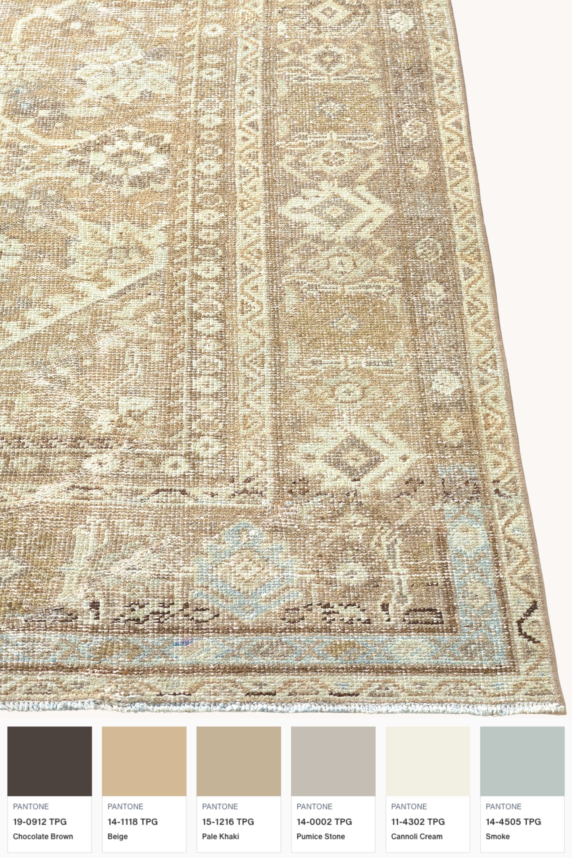 District Loom Antique Mahal Area Rug Oberlin