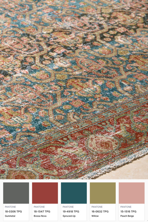 District Loom Vintage Scatter Rug Lennox