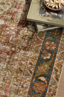 District Loom Vintage Persian Hamadan Scatter Rug Rory