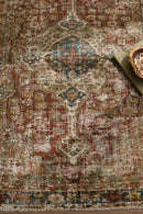 District Loom Vintage Persian Hamadan Scatter Rug Rory