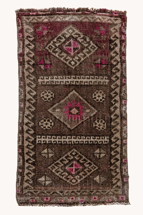 District Loom Vintage Turkish Mini Rug No. 489 for Anthropologie