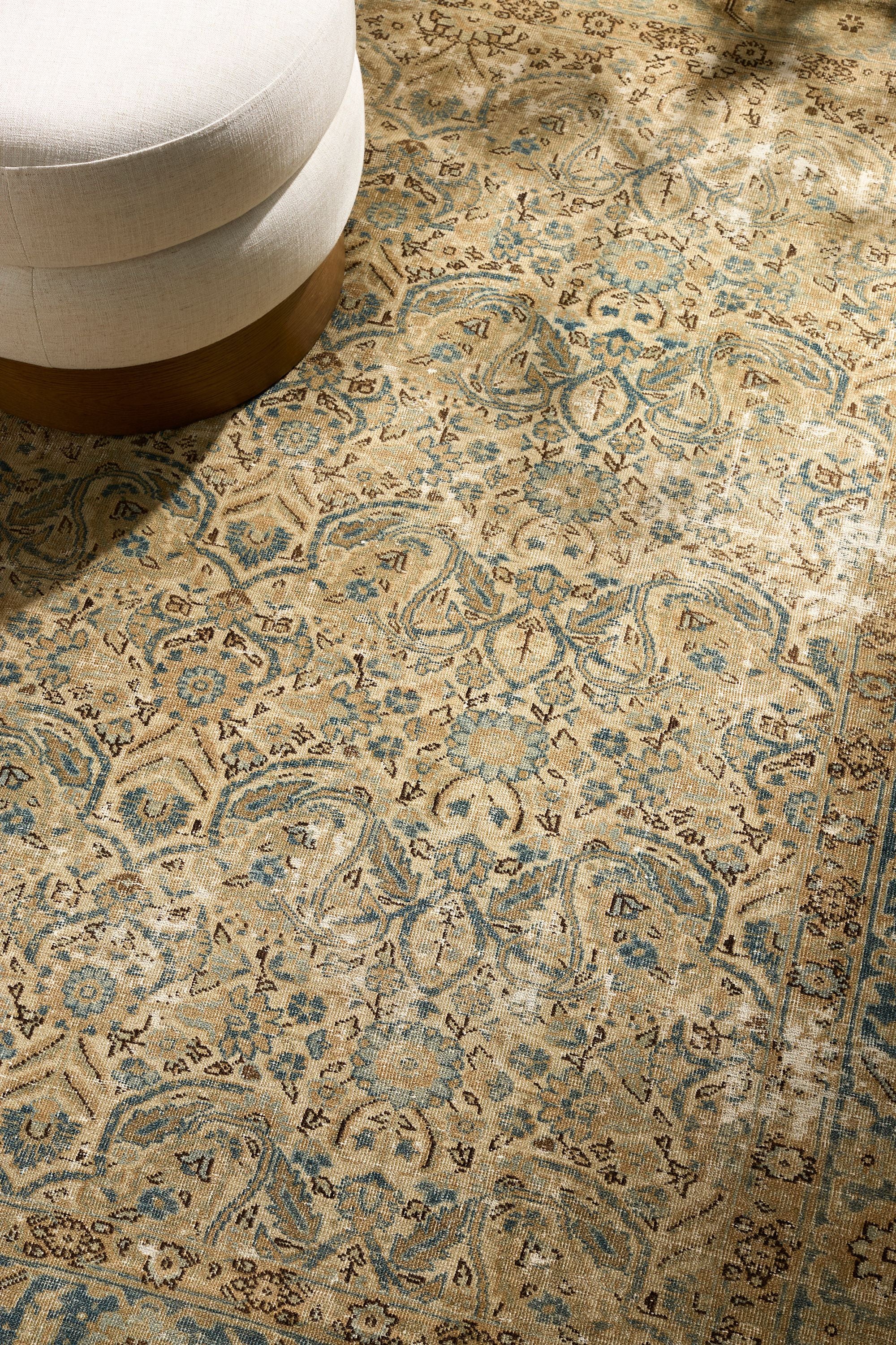 District Loom Vintage Area Rug Coulee