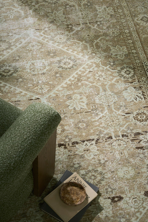 District Loom Antique Mahal Area Rug Oberlin