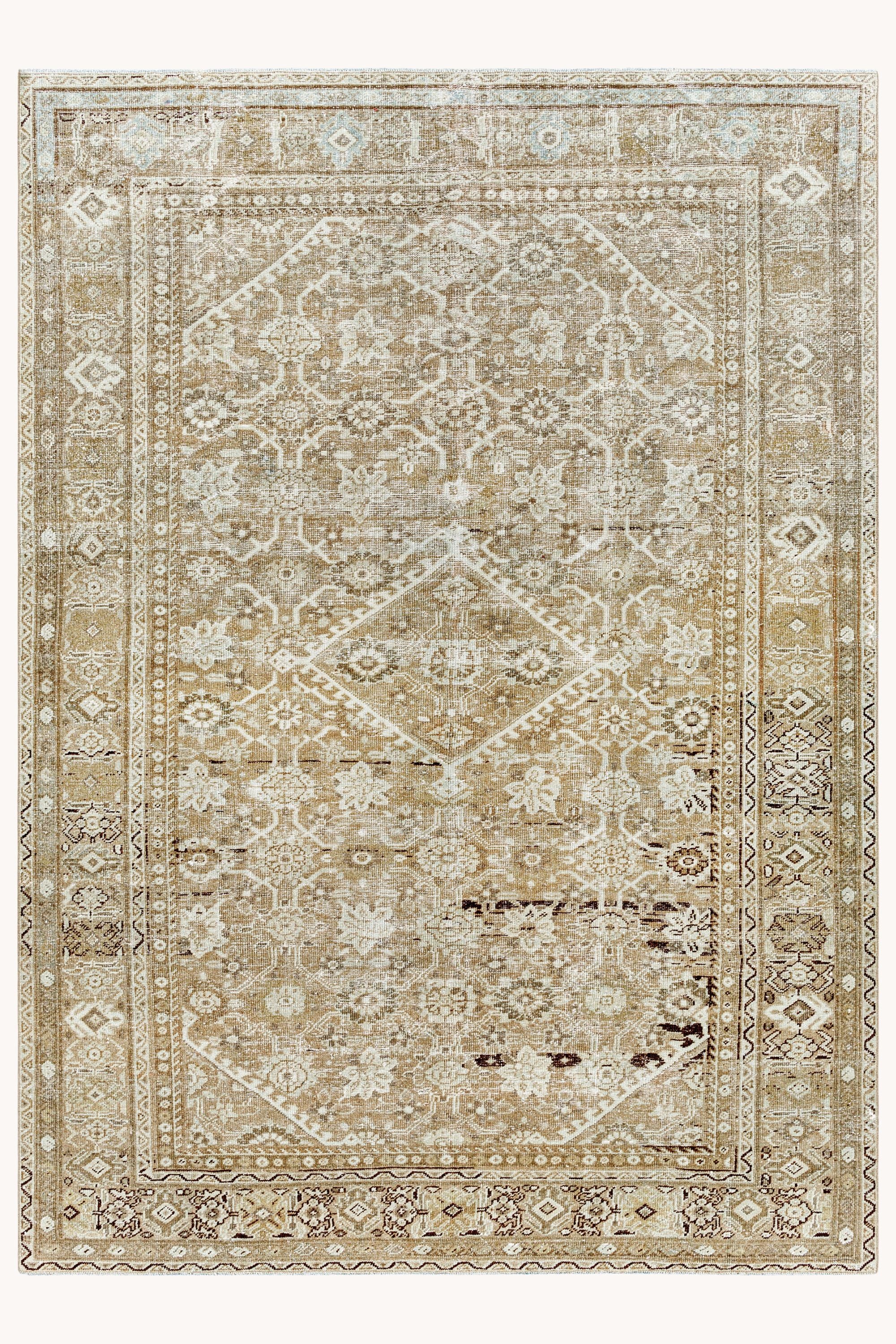 District Loom Antique Mahal Area Rug Oberlin