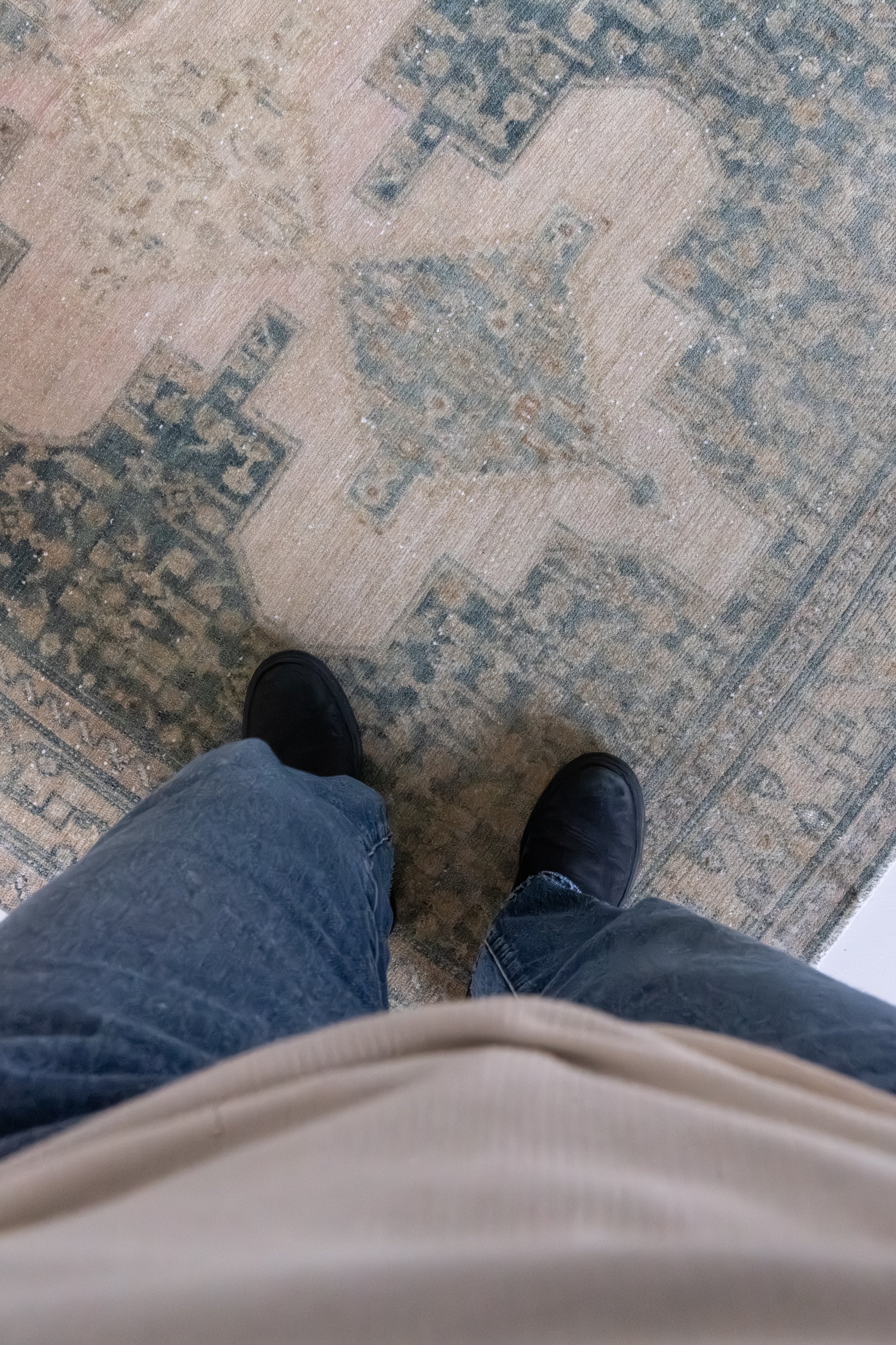 District Loom Vintage Senneh Scatter Rug Addison