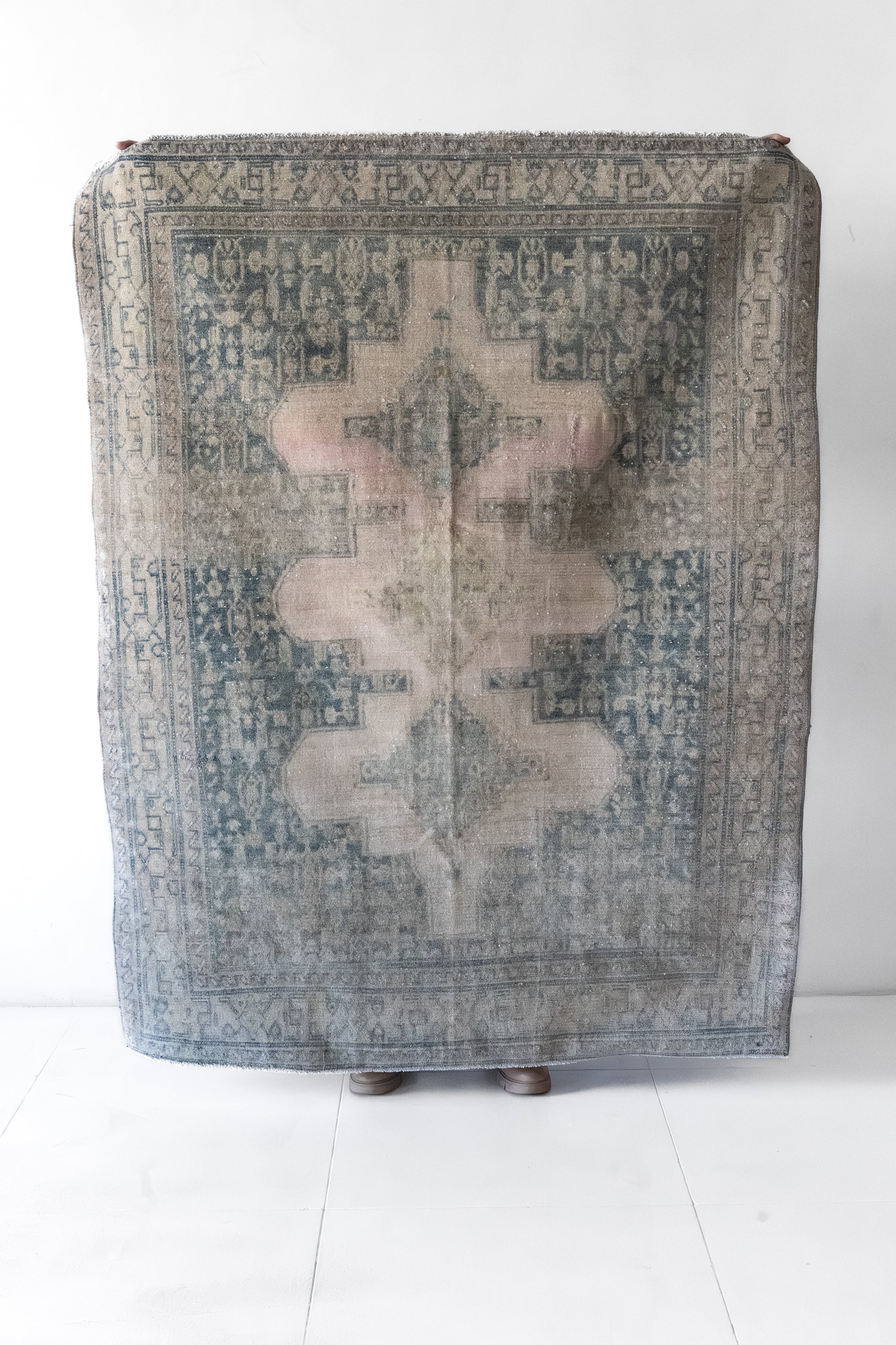 District Loom Vintage Senneh Scatter Rug Addison