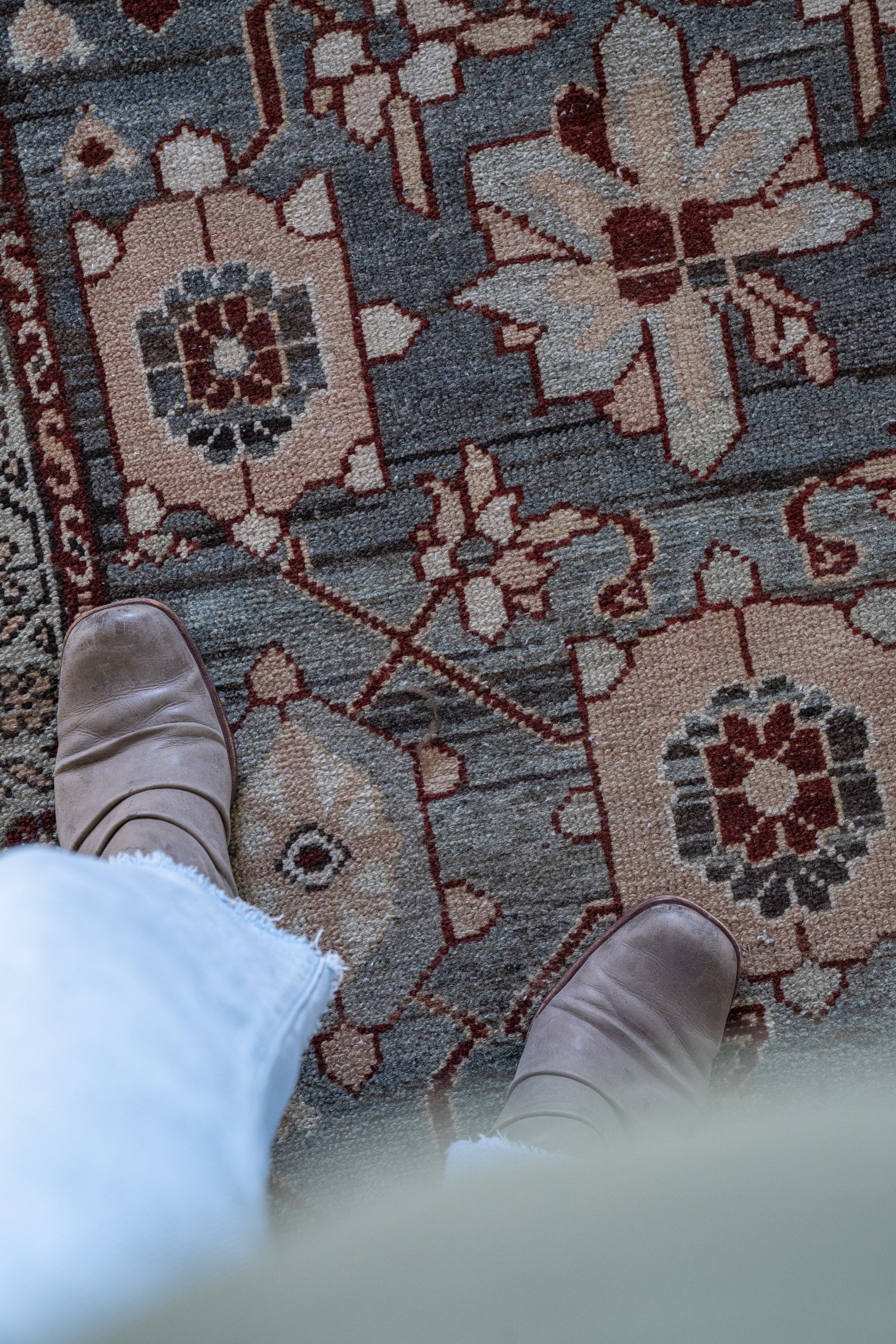 District Loom Vintage Malayer Runner Rug Adley