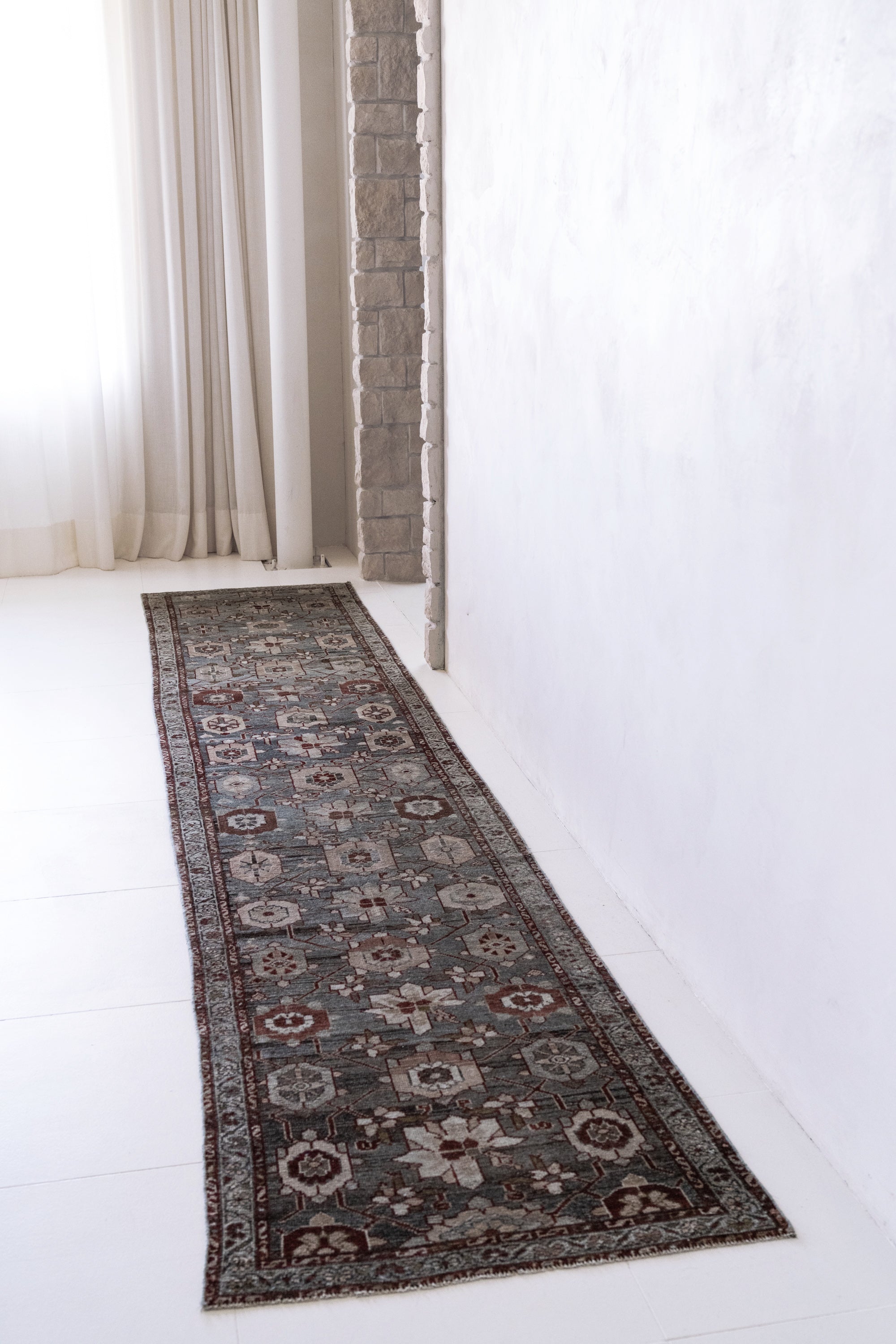 District Loom Vintage Malayer Runner Rug Adley