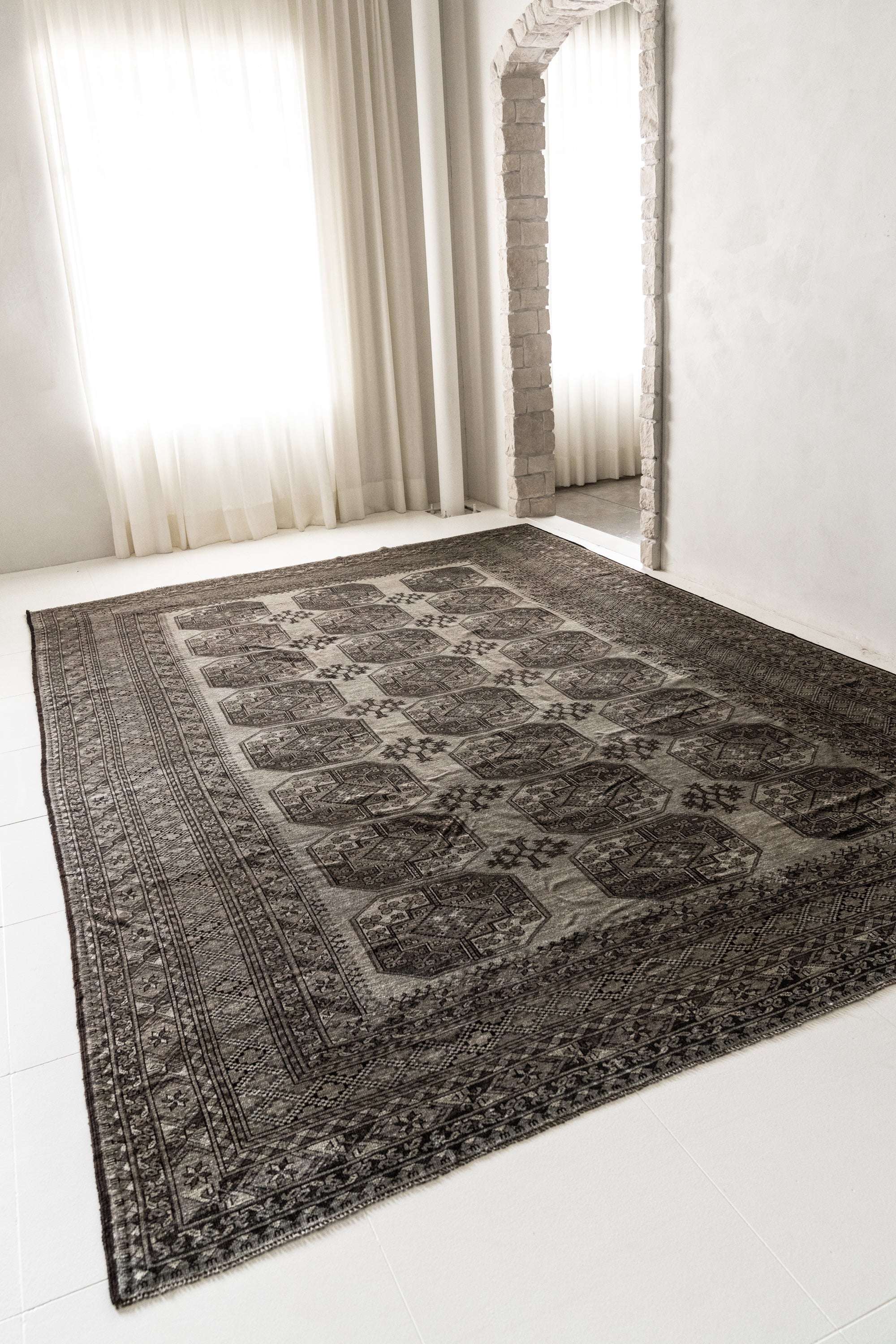 District Loom Vintage Ensari Area Rug Andes