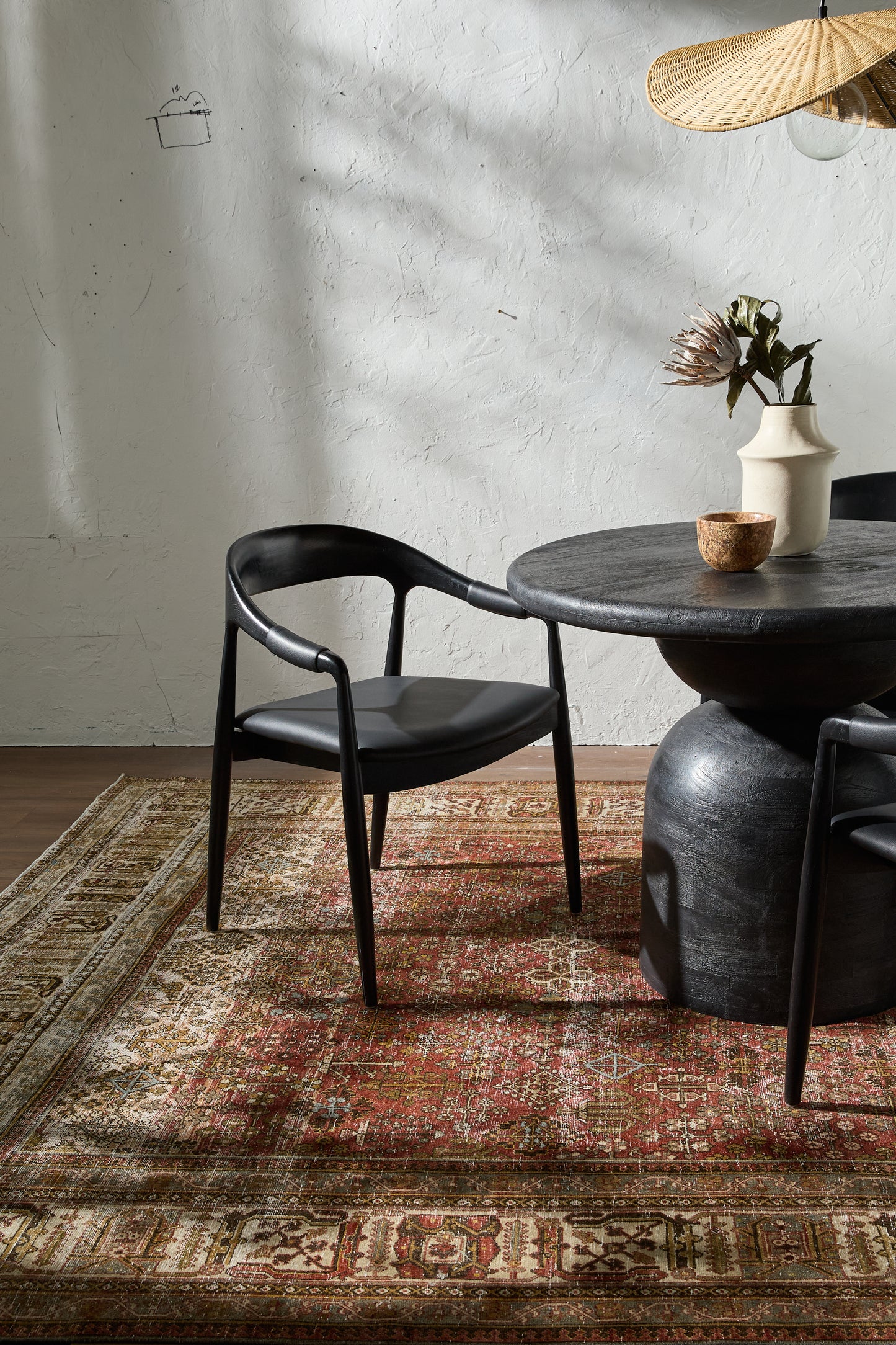 District Loom Vintage Area Rug Lodge