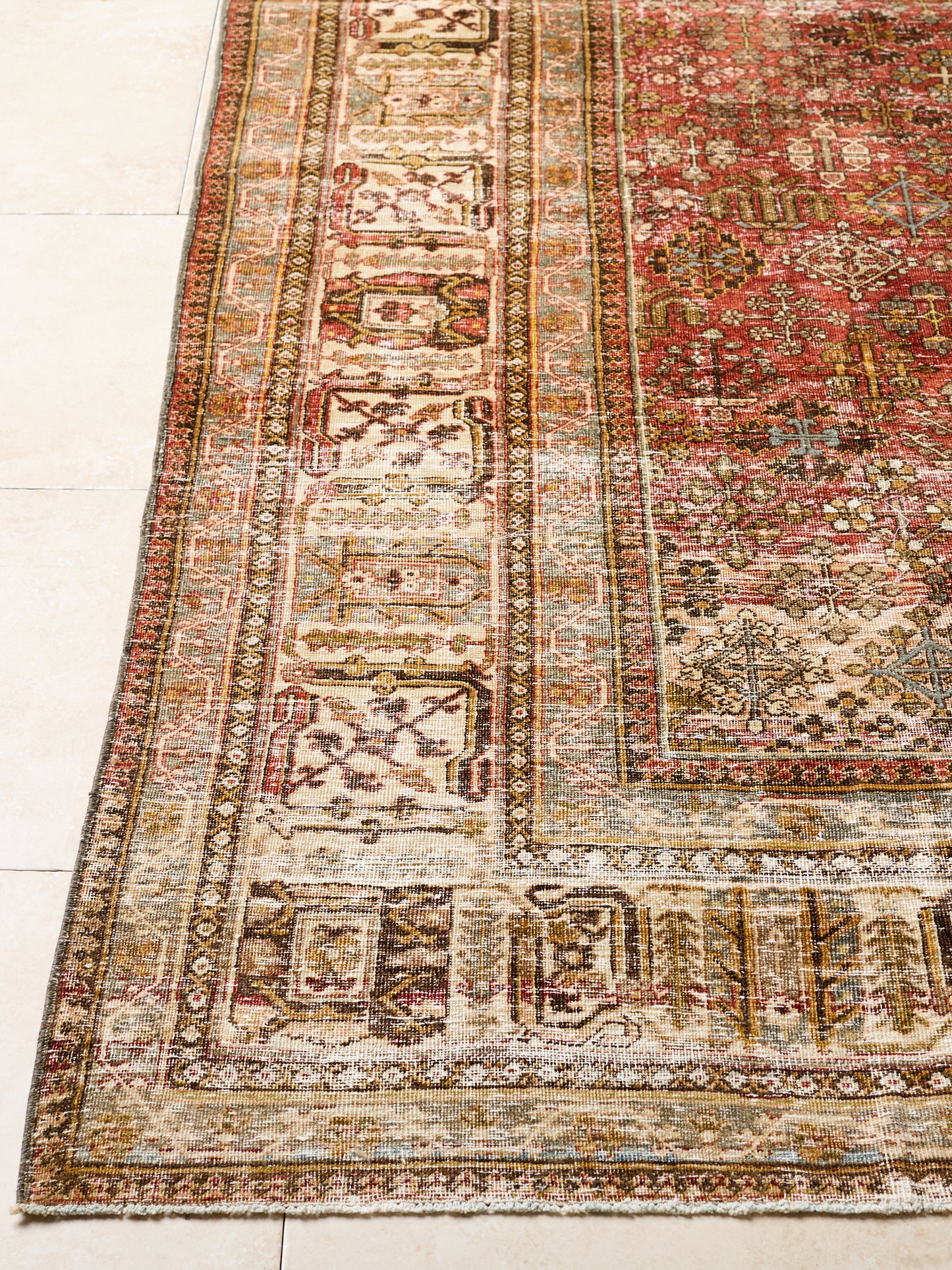 District Loom Vintage Area Rug Lodge