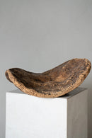 District Loom Vintage Petrified Bark Wood Bowl