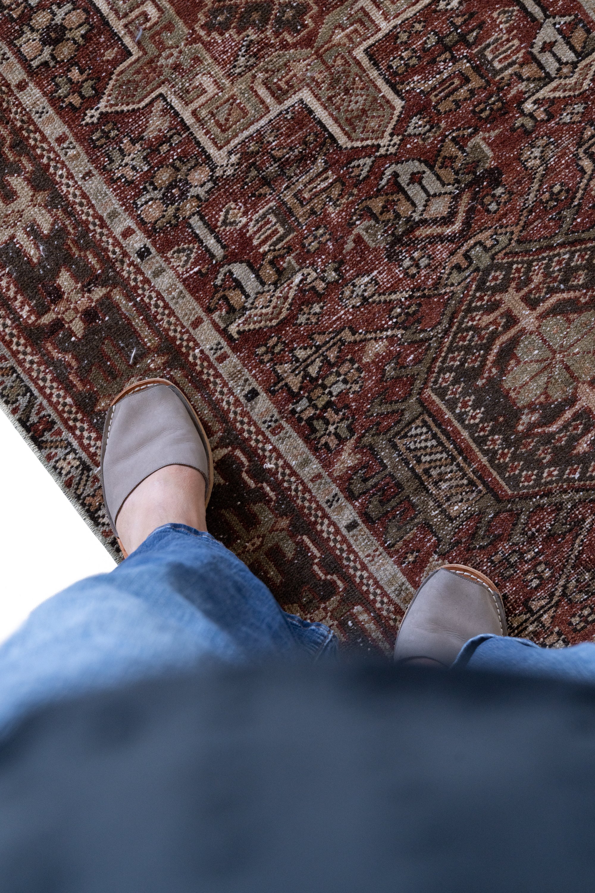 District Loom Vintage Karaja Runner Rug Baxter