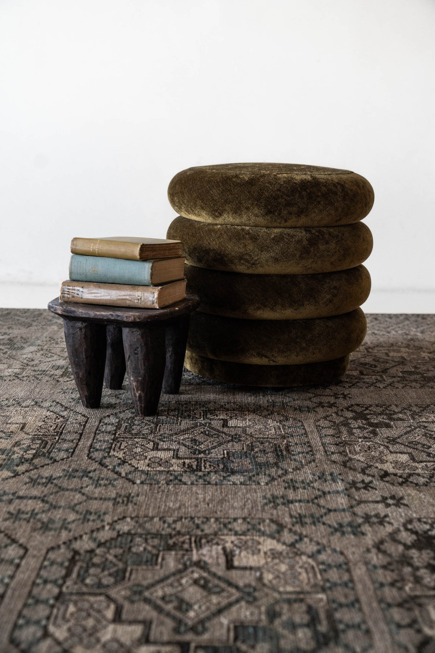 District Loom Vintage Ensari area rug Chester