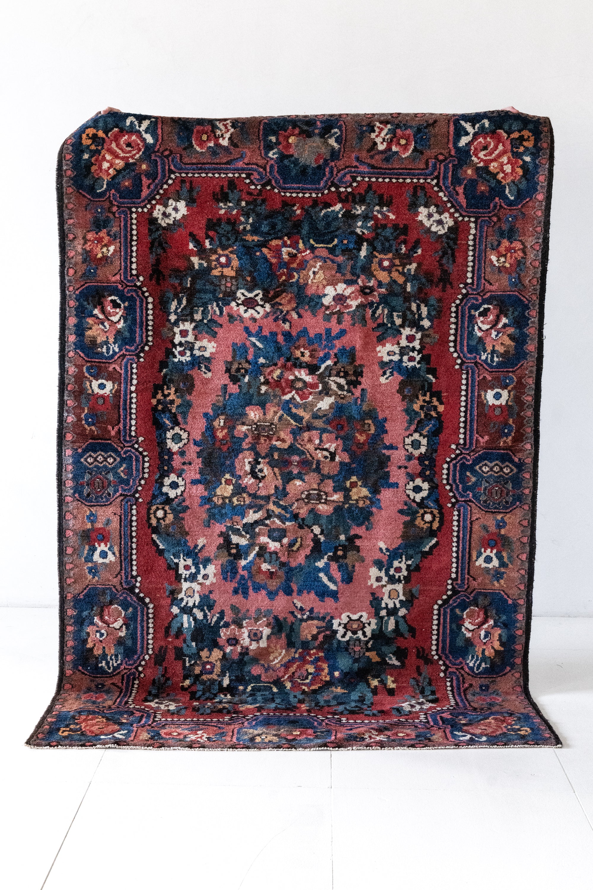 District Loom Vintage Bakhtiyari Scatter Rug Pricilla