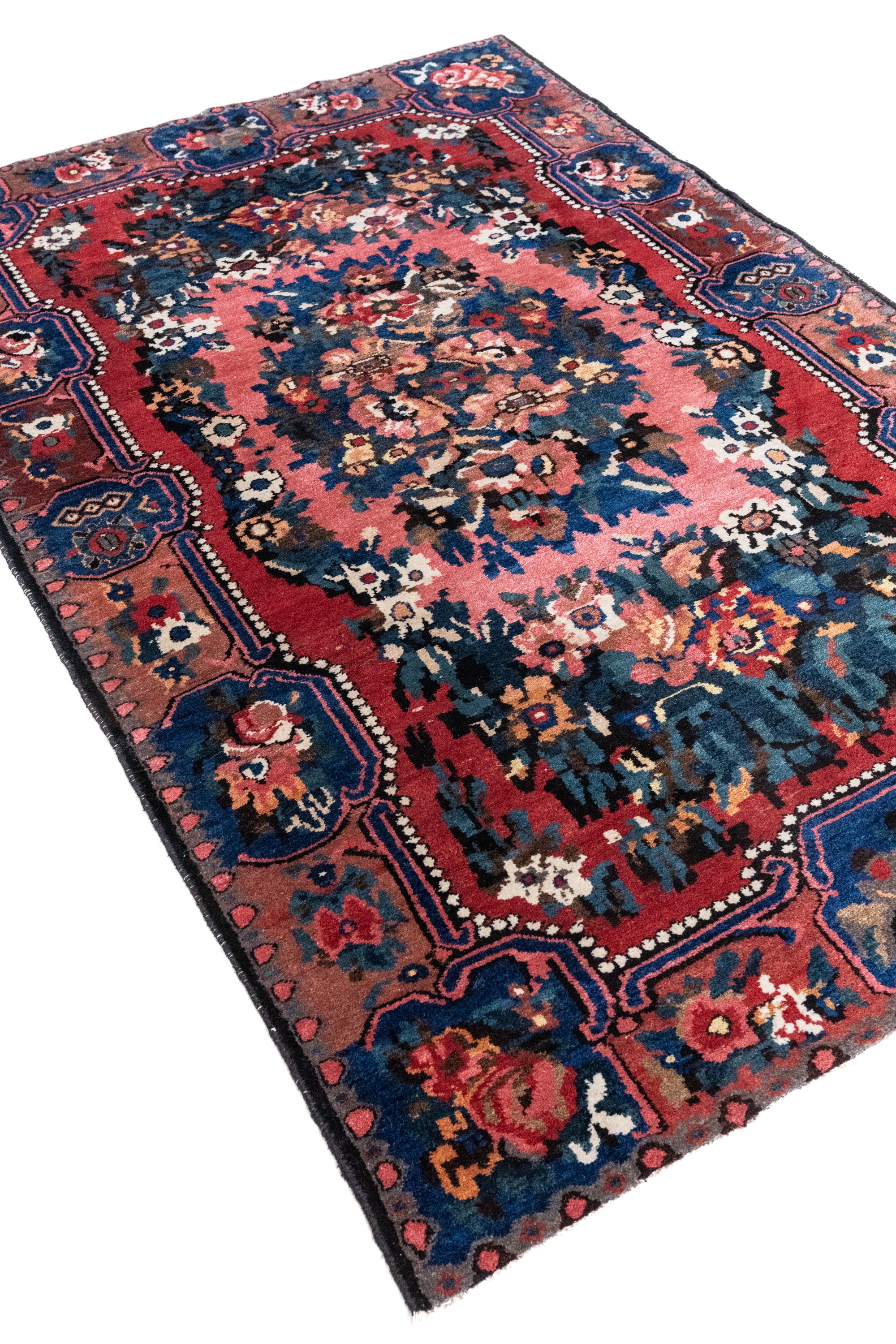 District Loom Vintage Bakhtiyari Scatter Rug Pricilla