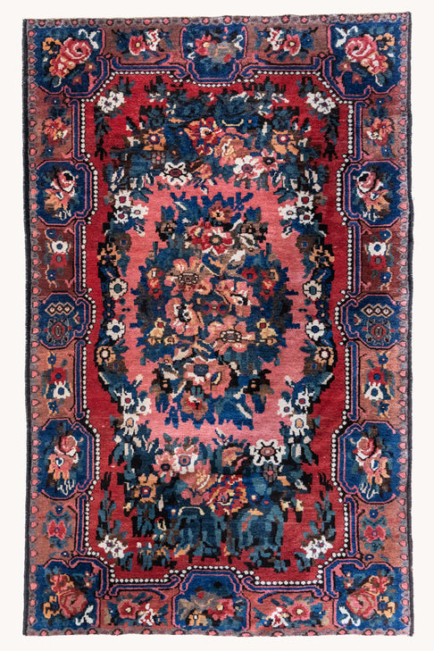 District Loom Vintage Bakhtiyari Scatter Rug Pricilla