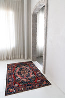 District Loom Vintage Bakhtiyari Scatter Rug Pricilla