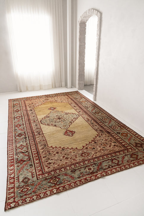District Loom Vintage Daghestan Scatter Rug Casimir Cordelia