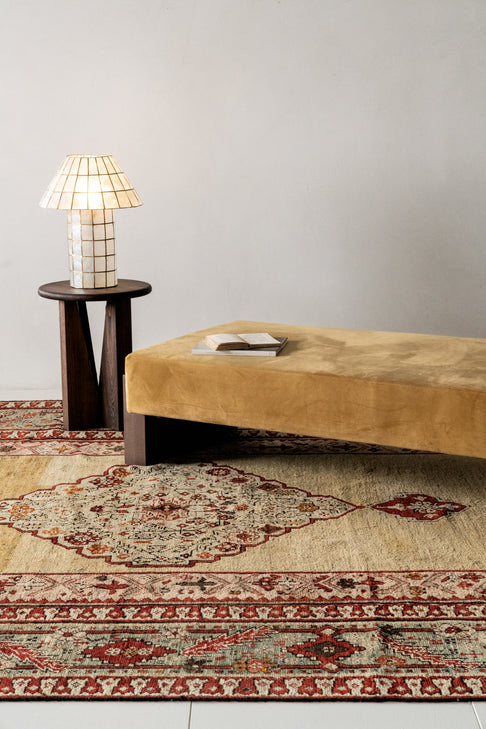 District Loom Vintage Daghestan Scatter Rug Casimir Cordelia
