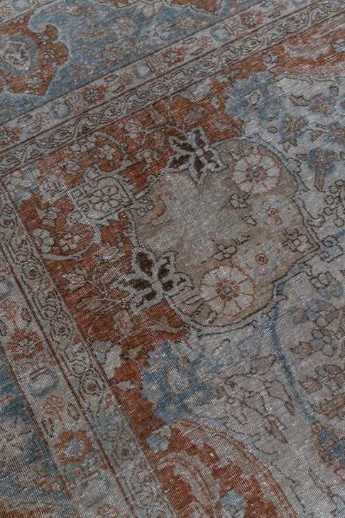 District Loom Vintage Tabriz Area Rug Dawn