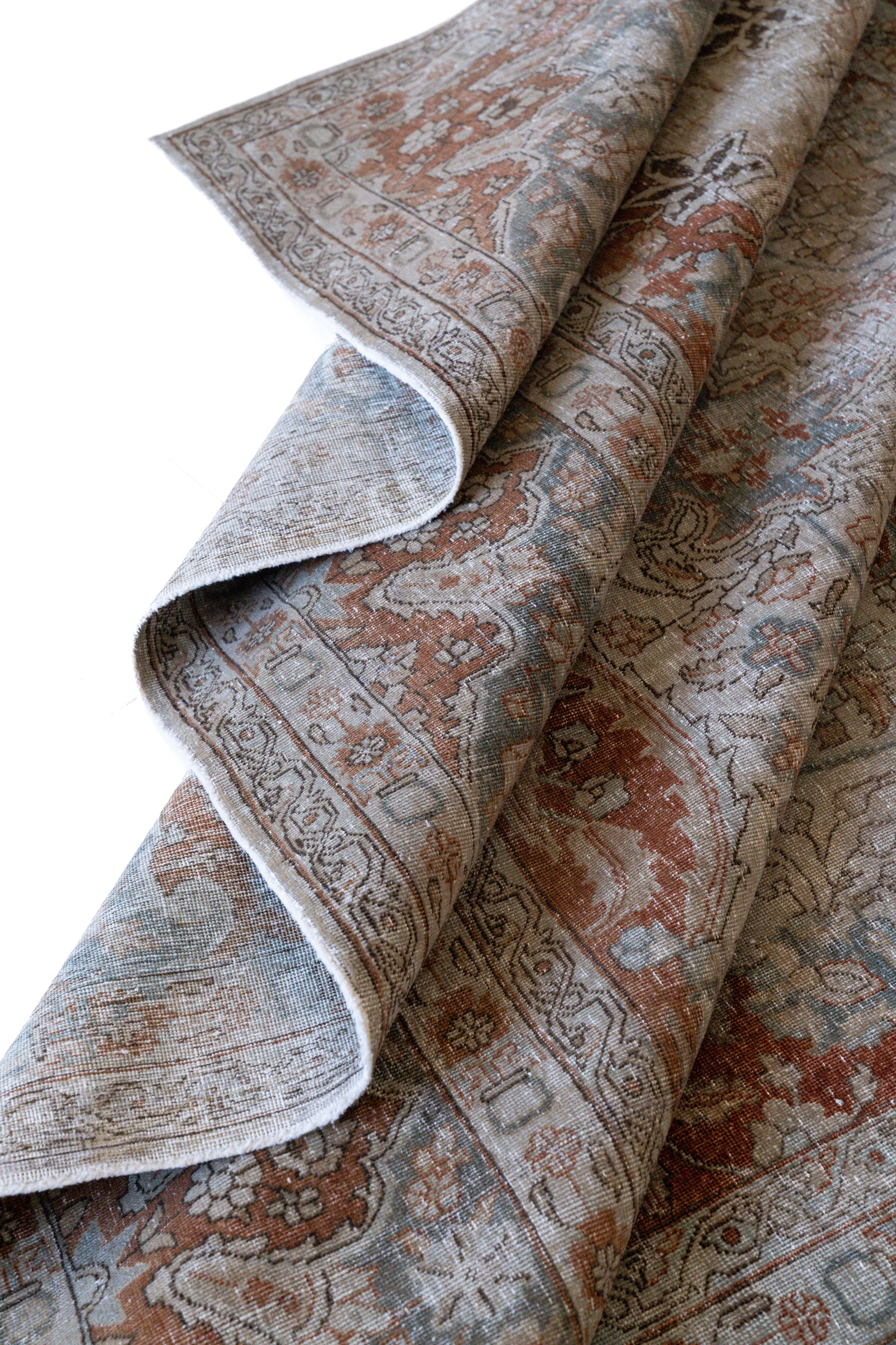 District Loom Vintage Tabriz Area Rug Dawn