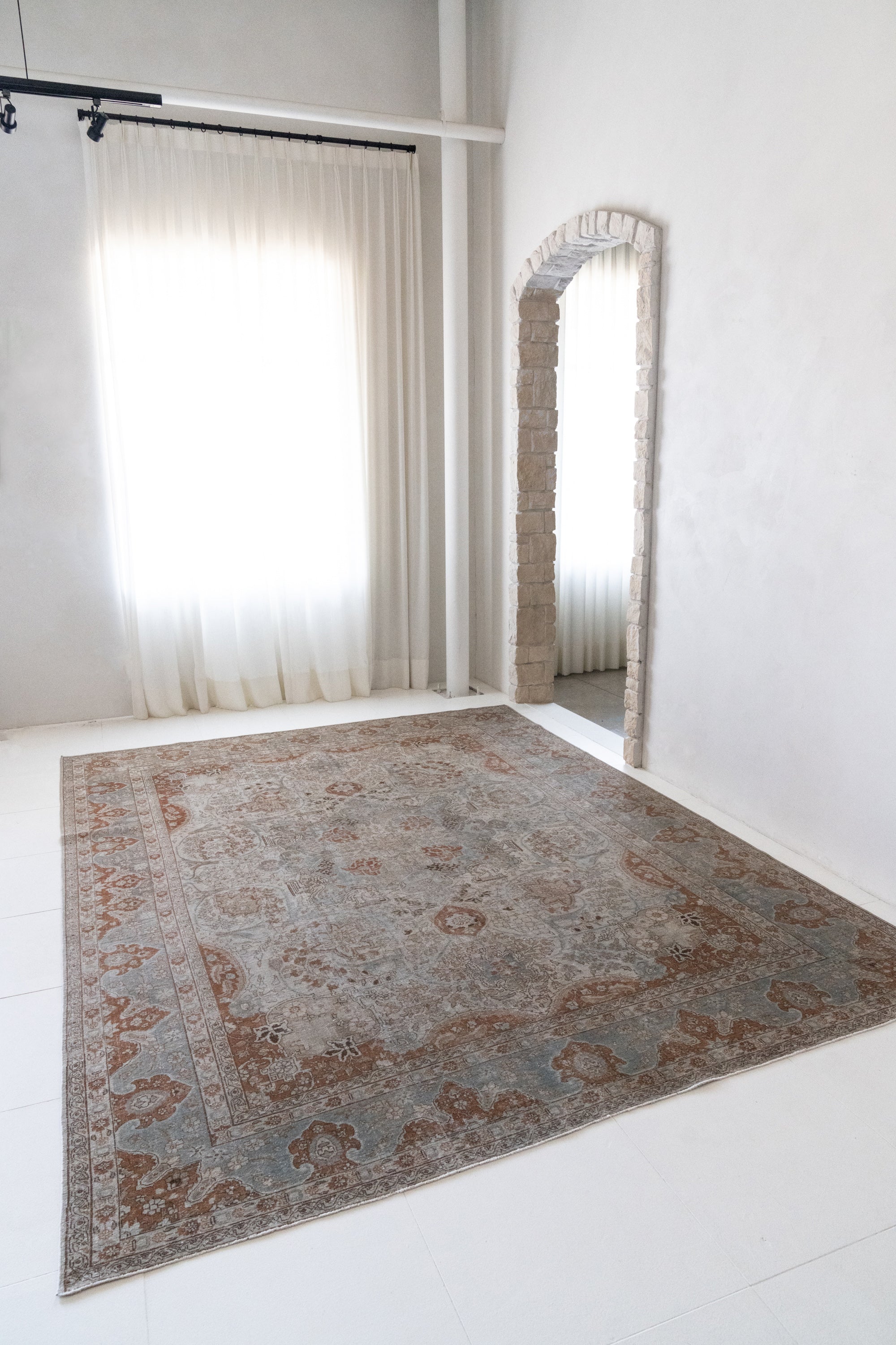 District Loom Vintage Tabriz Area Rug Dawn