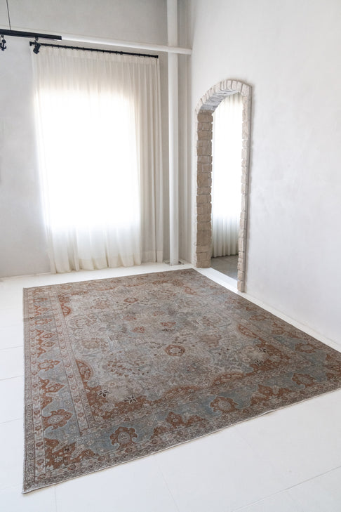 District Loom Vintage Tabriz Area Rug Dawn