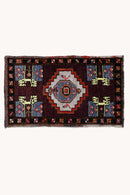 District Loom Vintage Turkish Mini Rug No. 729