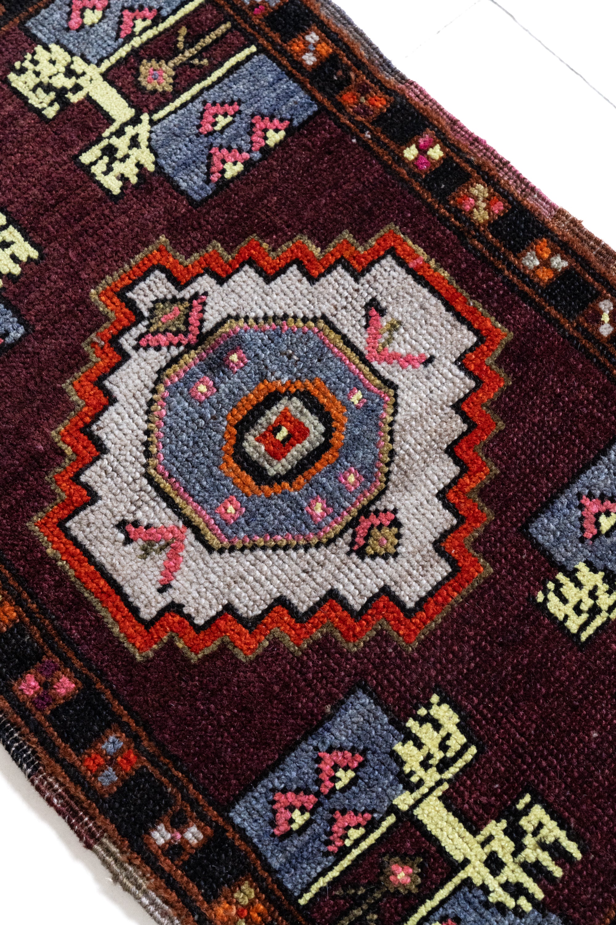 District Loom Vintage Turkish Mini Rug No. 729