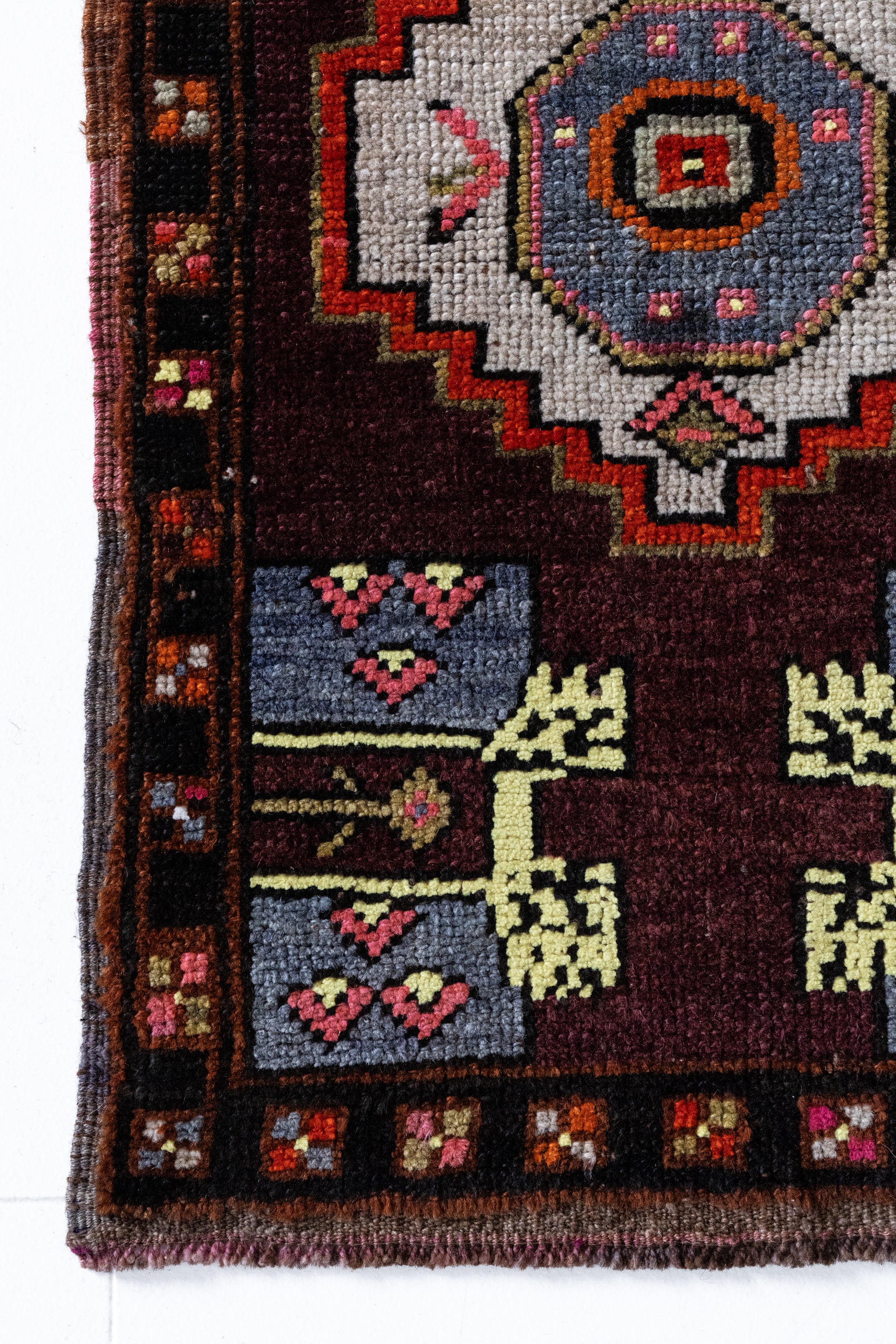 District Loom Vintage Turkish Mini Rug No. 729