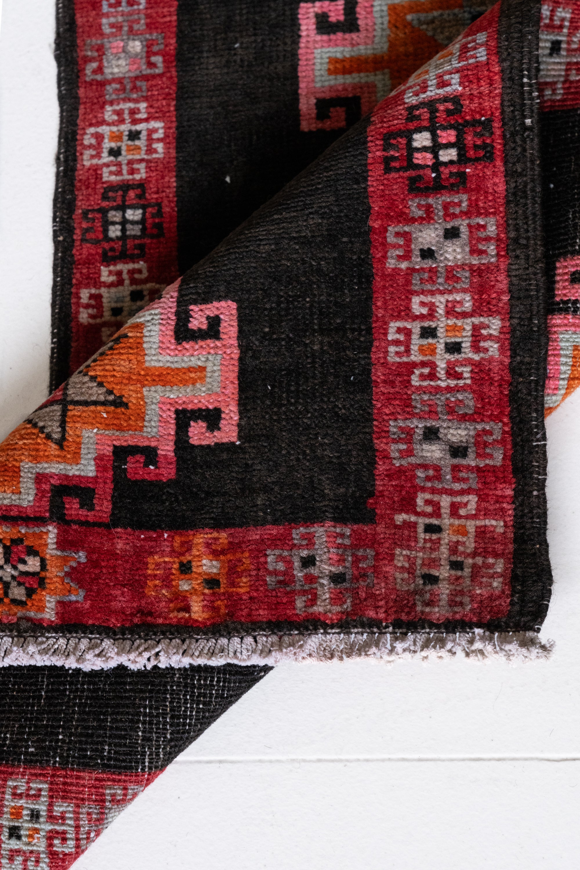 District Loom Vintage Turkish Mini Rug No. 730